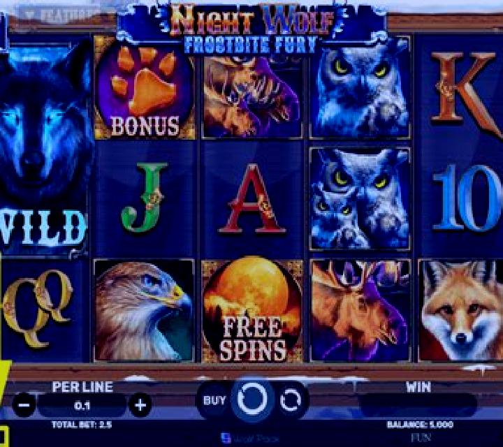 Night Wolf - Frostbite Fury slot