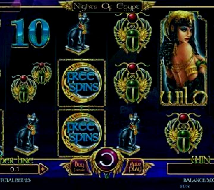 Nights of Egypt Expanded Edition slot