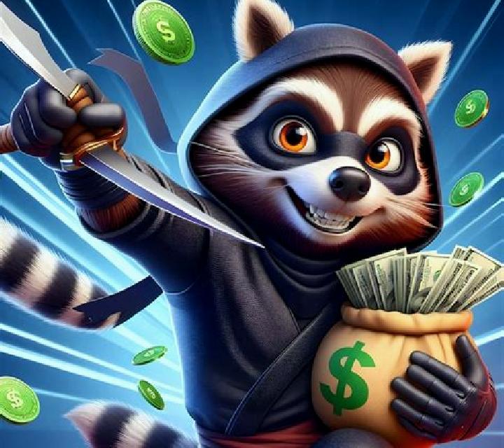 Ninja Raccoon Frenzy slot game