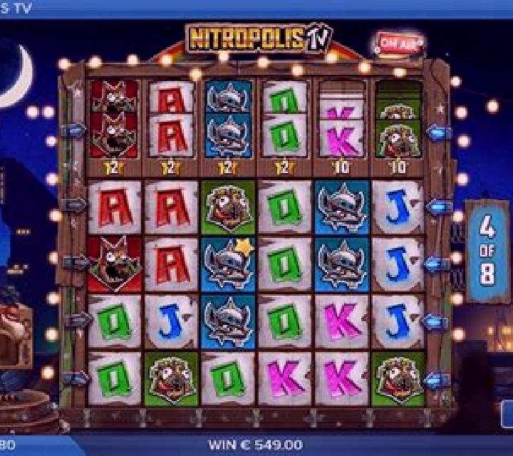Nitropolis TV slot machine