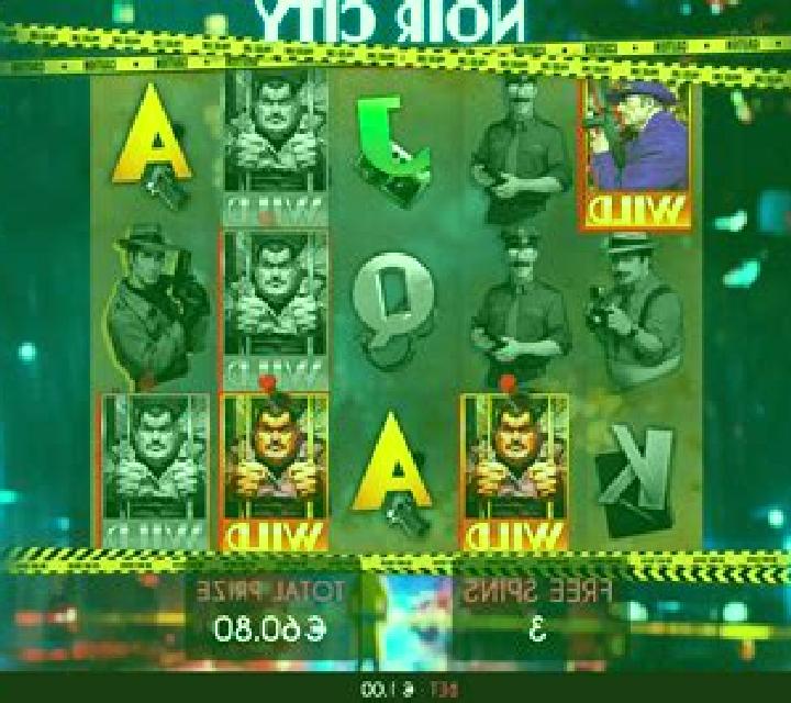 Noir City slot machine