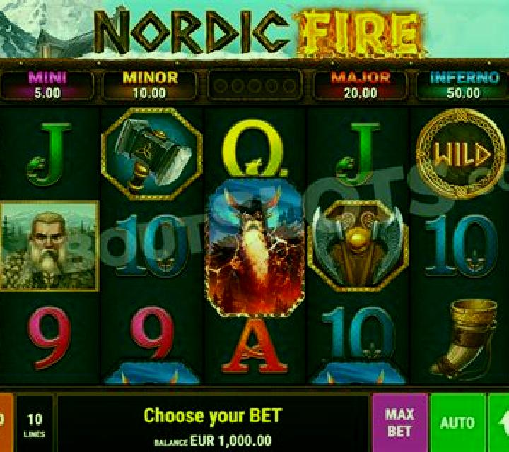 Nordic Fire slot machine