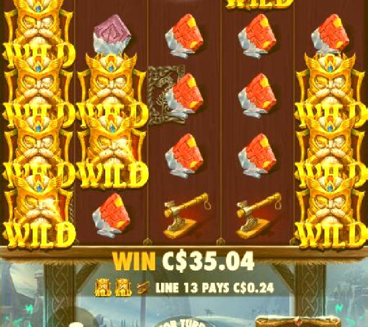 North Guardians slot machine