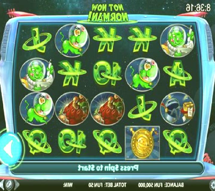 Not Now Norman slot game