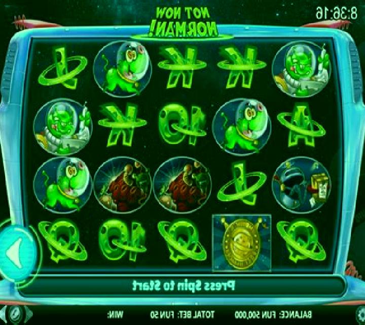 Not Now Norman slot machine