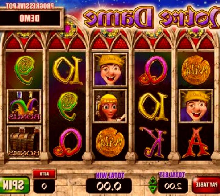 Notre Dame slot machine