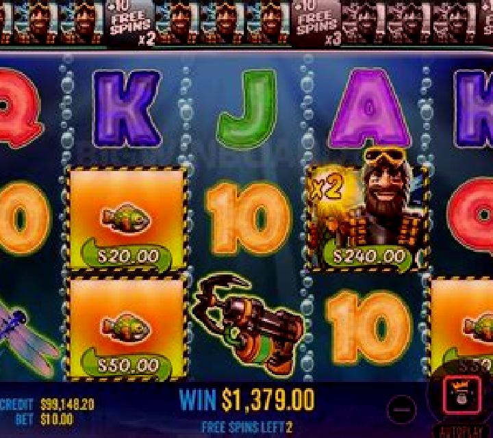 Nuclear Fishin slot machine