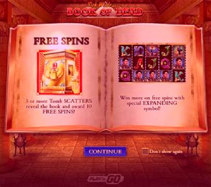 Oasis of Dead slot game