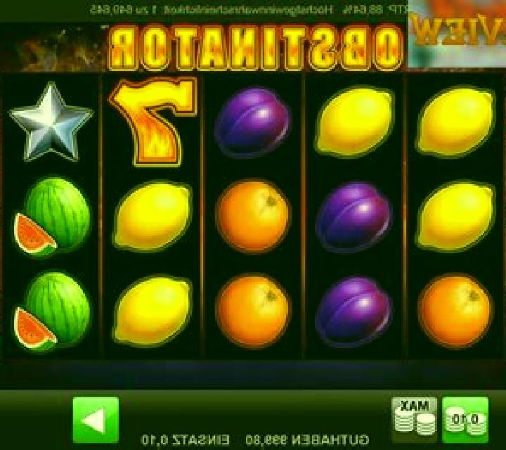Obstinator slot game