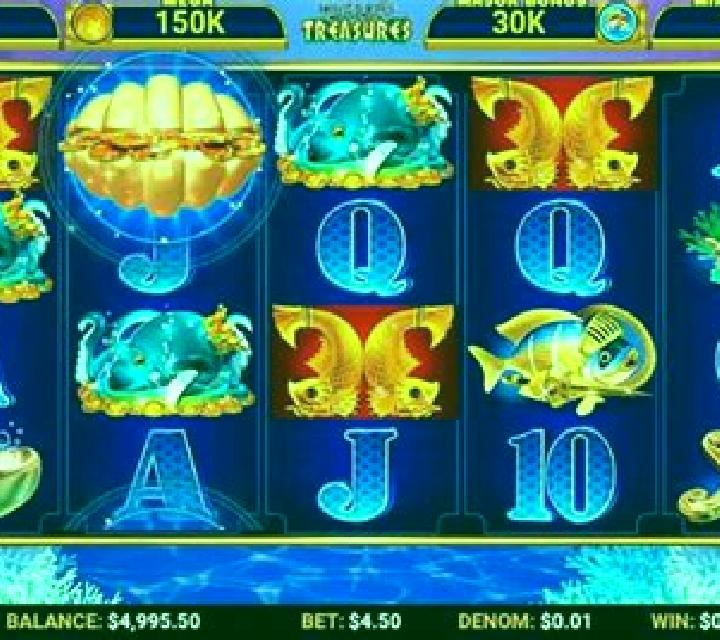 Ocean Spin Kingdom s Treasures online slot