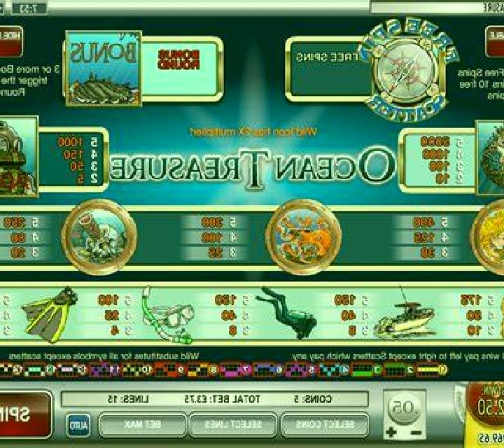 Ocean Treasure slot machine