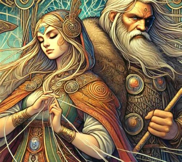 Odin and Frigg slot game