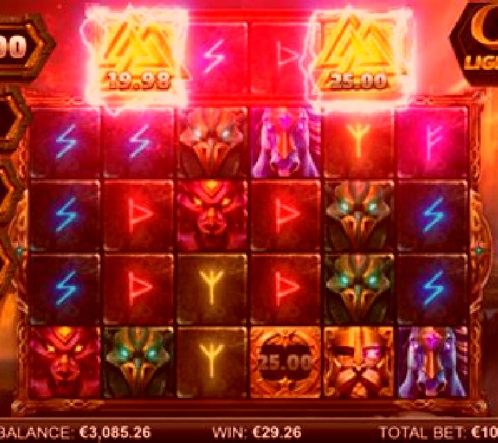 Odin Lightning Blitz slot game