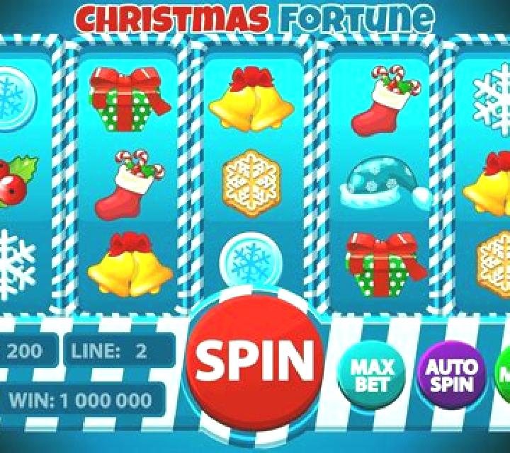 Office Christmas slot machine