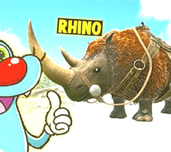 Oggy and Rhino online slot