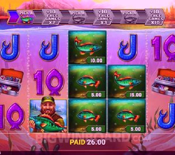 Onestick Fishing slot game