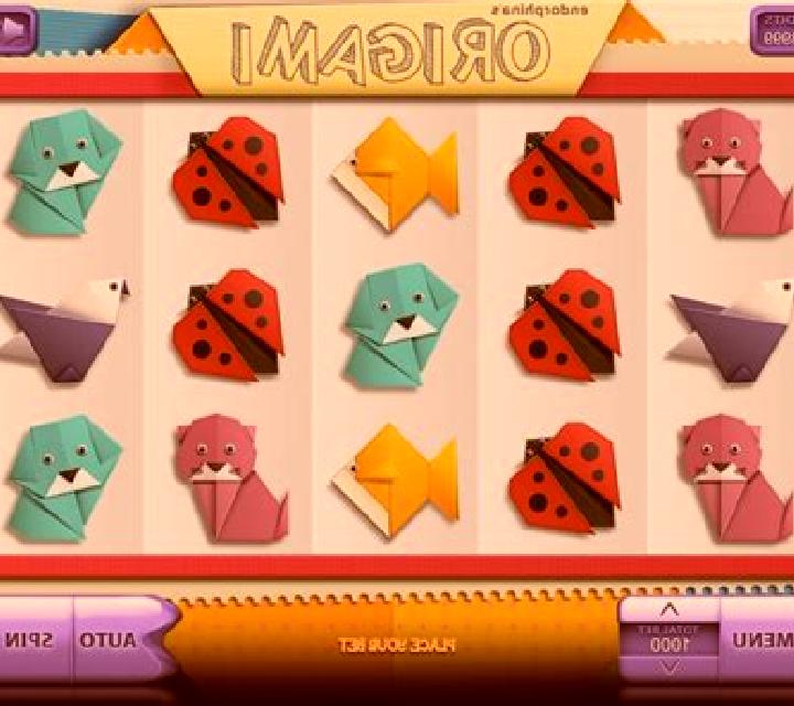 Origami slot game