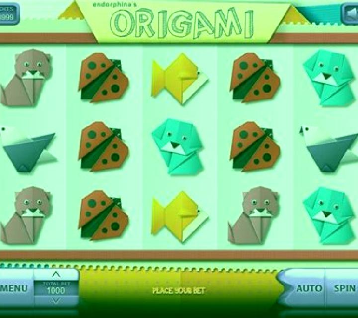 Origami slot