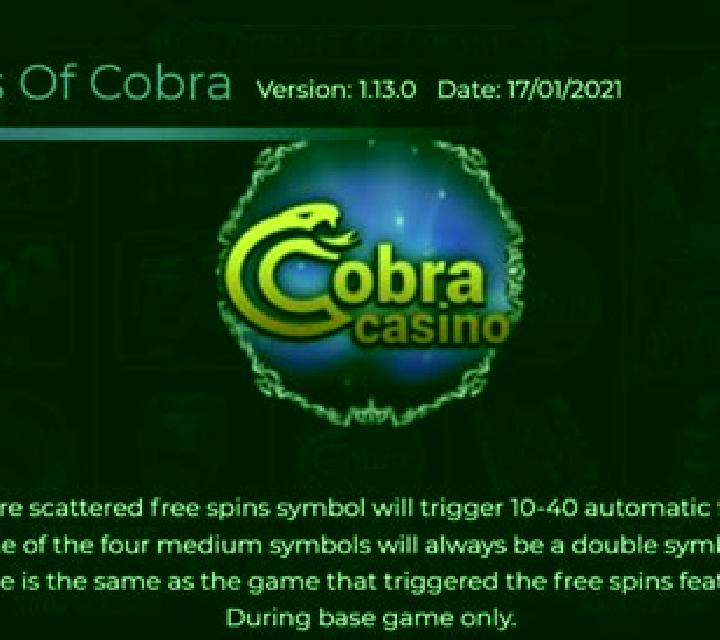 Origins of Cobra slot
