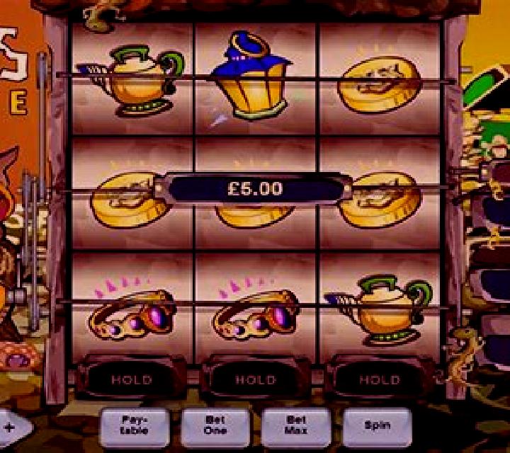 Ouroboros Cave slot machine
