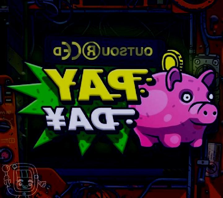 Outsourced: Payday slot machine