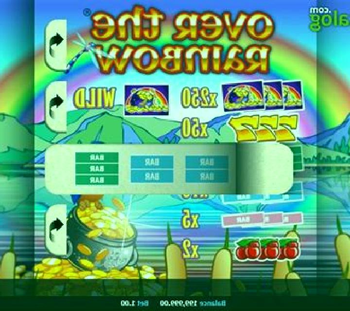Over the Rainbow Pull Tab slot