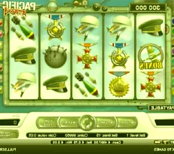 Pacific Attack slot game