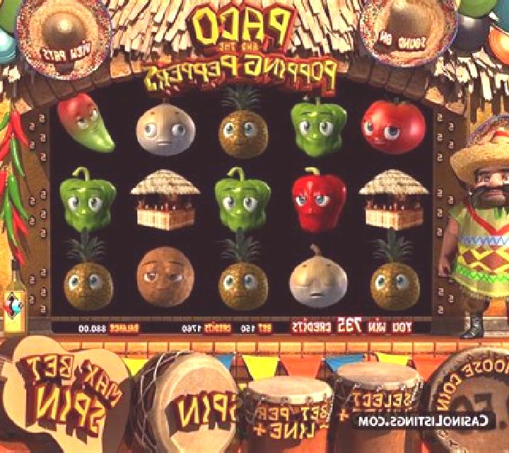 Paco and the Popping Peppers slot machine