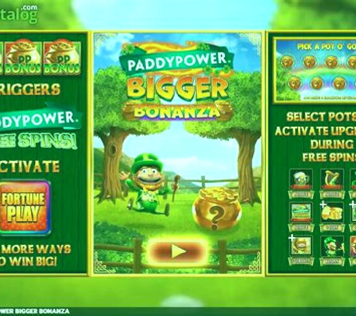 Paddy Power Bigger Bonanza slot