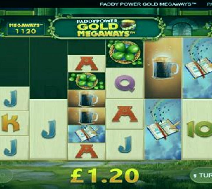 Paddy Power Gold Megaways slot game