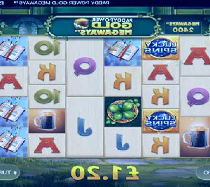 Paddy Power Gold Megaways slot machine
