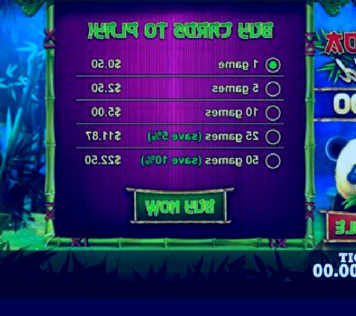 Panda Gold Scratchcard slot game