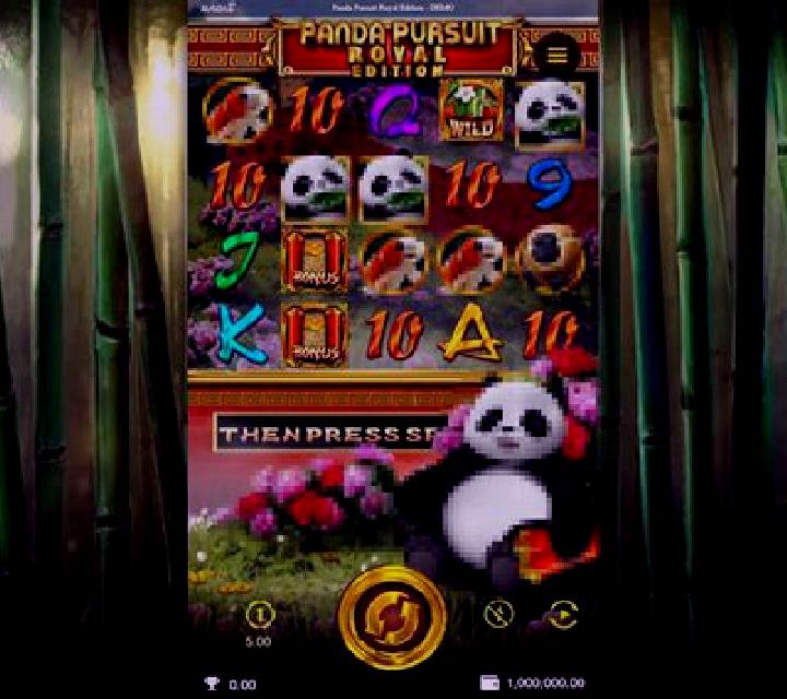 Panda Pursuit Royal Edition slot game