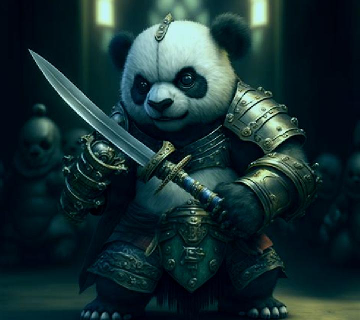 Panda Warrior (GamePlay) slot machine
