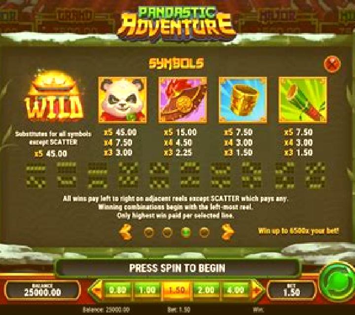 Pandastic online slot