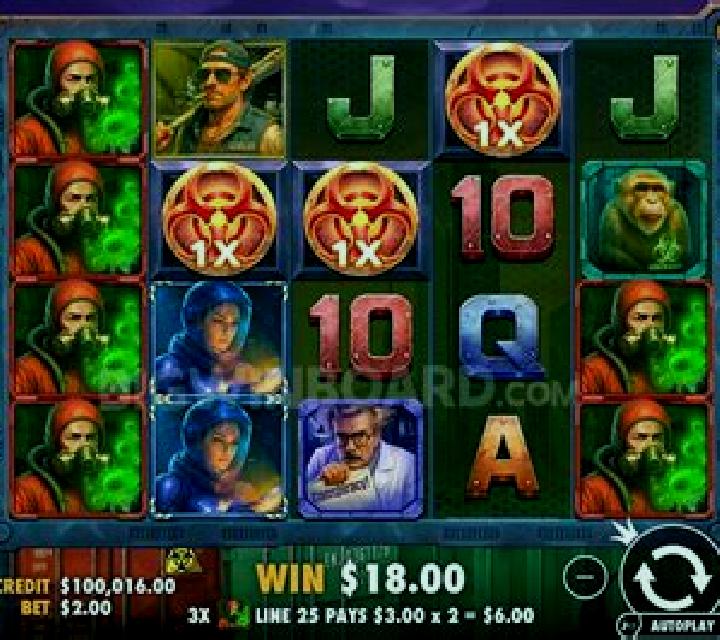 Pandemic Rising slot