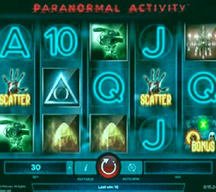 Paranormal Activity slot