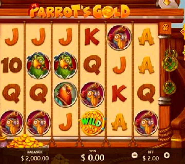 Parrot s Gold slot machine