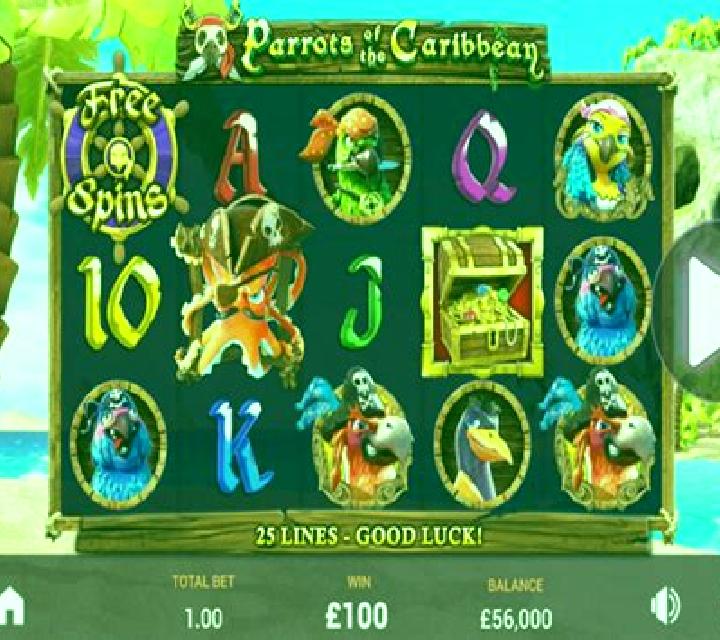 Parrots of the Caribbean slot