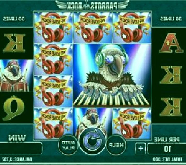 Parrots Rock slot machine