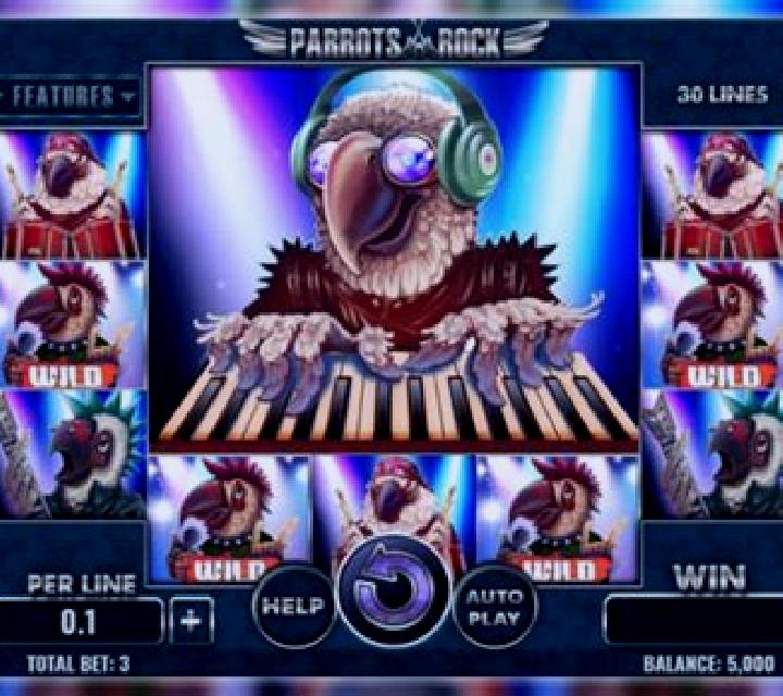 Parrots Rock slot