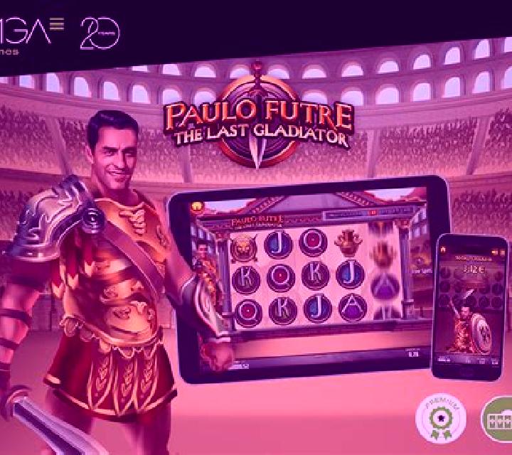 Paulo Futre The Last Gladiator slot machine