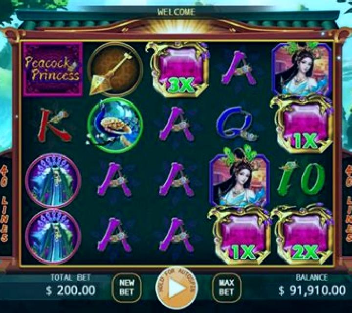 Peacock Princess Lock 2 Spin online slot
