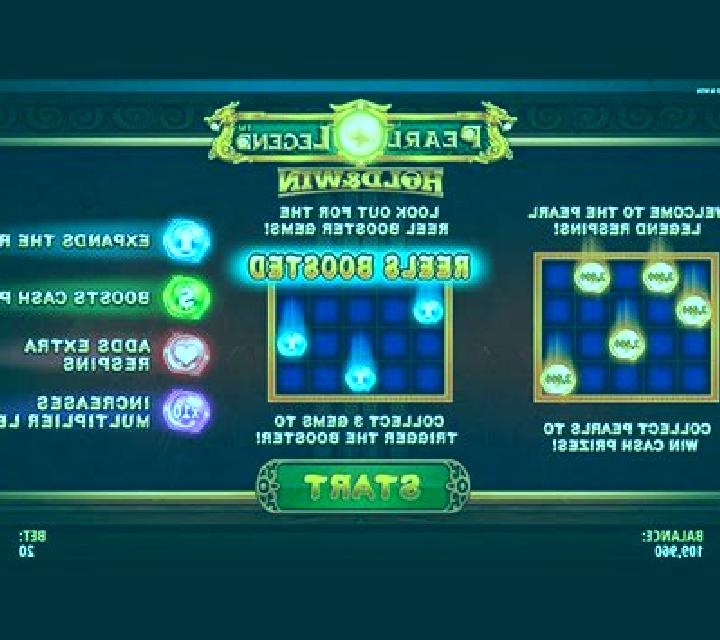 Pearl Legend Hold and Win slot game