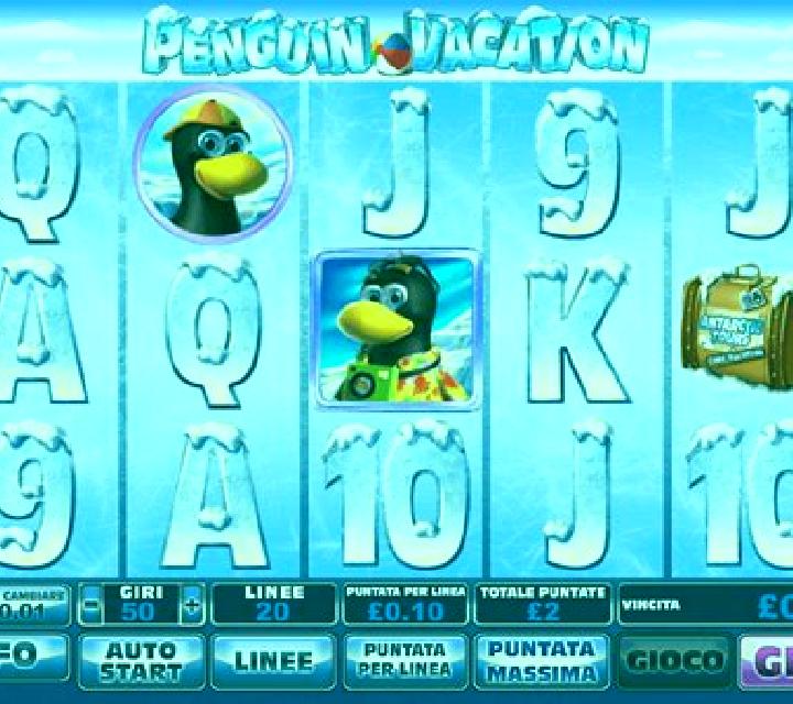 Penguin Vacation (Playtech) slot game