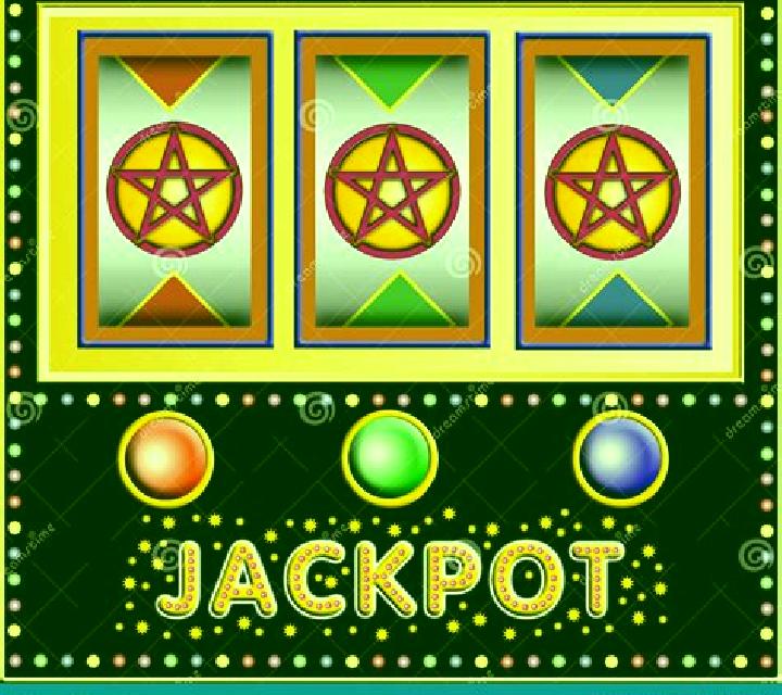 Pentagram slot machine