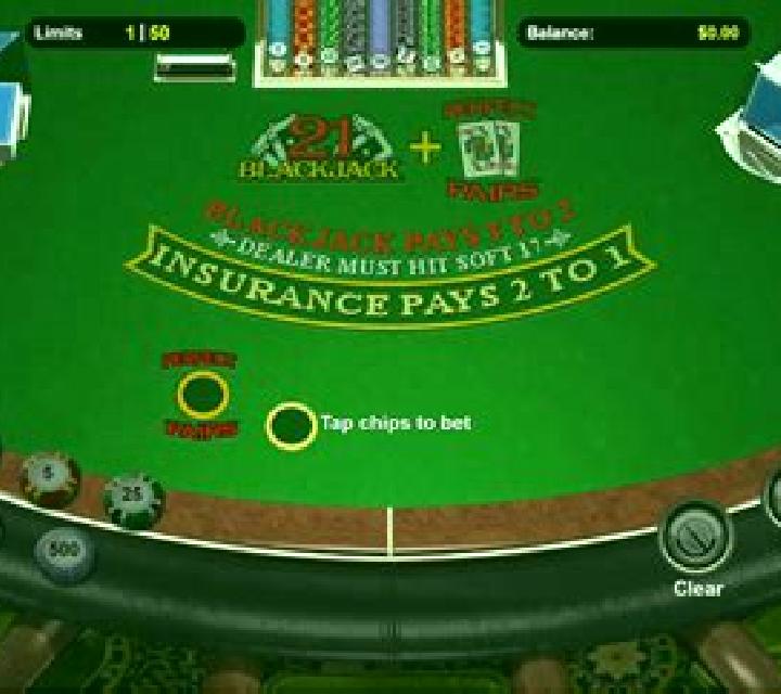 Perfect Pairs Blackjack 21 slot game
