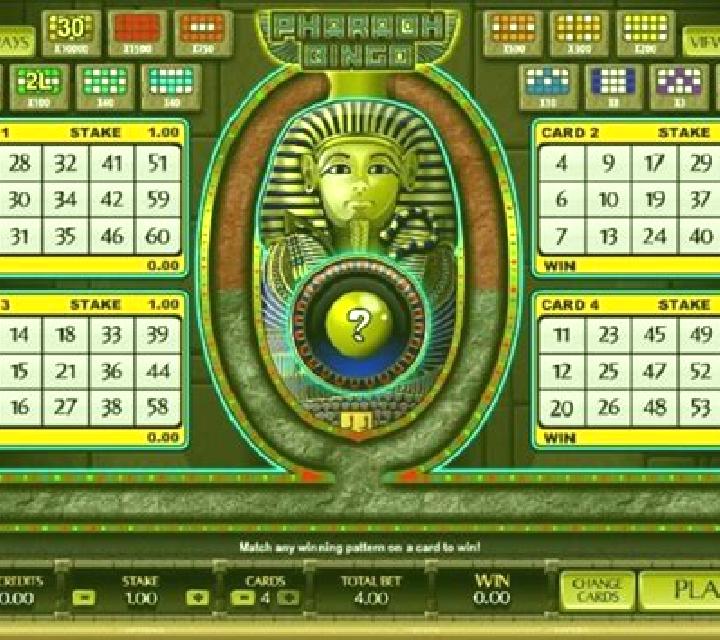 Pharaoh Bingo slot