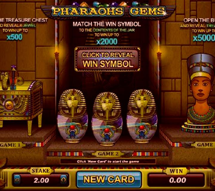 Pharaoh s Gems slot game