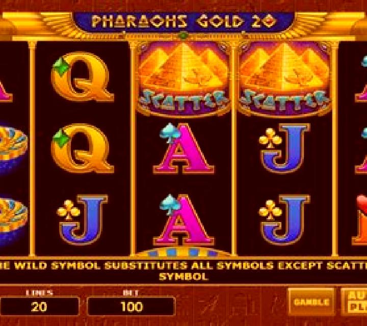Pharaohs Gold 20 slot game
